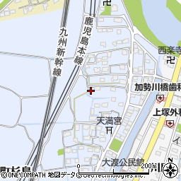 熊本県熊本市南区富合町杉島1359周辺の地図