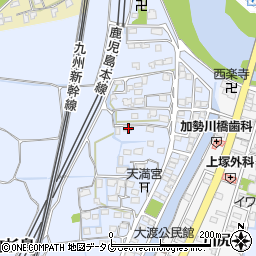 熊本県熊本市南区富合町杉島1361周辺の地図