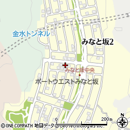 長崎県長崎市みなと坂2丁目周辺の地図