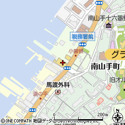 ネッツトヨタ長崎株式会社　ベイサイド南山手周辺の地図
