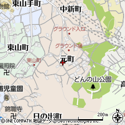 〒850-0913 長崎県長崎市元町の地図