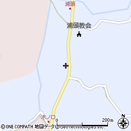 長崎県五島市平蔵町2760周辺の地図