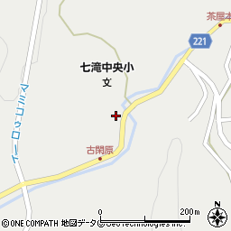 熊本県上益城郡御船町上野1482周辺の地図