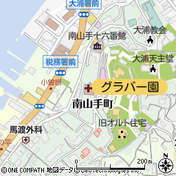 長崎地方気象台　庶務周辺の地図