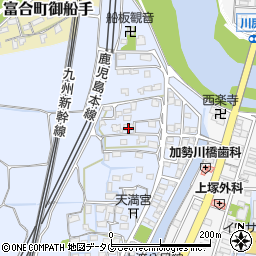 熊本県熊本市南区富合町杉島1379-1周辺の地図