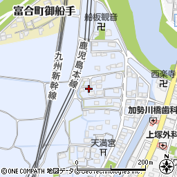 熊本県熊本市南区富合町杉島1378-10周辺の地図