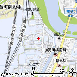 熊本県熊本市南区富合町杉島1373周辺の地図