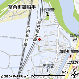 熊本県熊本市南区富合町杉島1378-9周辺の地図