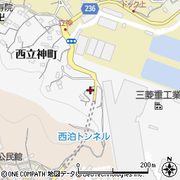 長崎県長崎市西立神町2-30周辺の地図