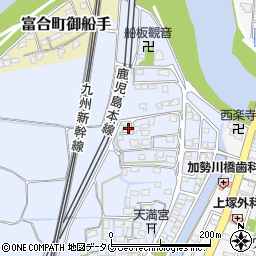 熊本県熊本市南区富合町杉島1378-8周辺の地図