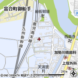 熊本県熊本市南区富合町杉島1378-4周辺の地図