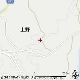 熊本県上益城郡御船町上野2245周辺の地図