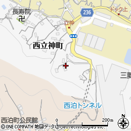 長崎県長崎市西立神町3-4周辺の地図