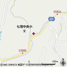 熊本県上益城郡御船町上野1528周辺の地図