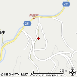 熊本県上益城郡御船町上野2214周辺の地図