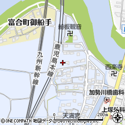 熊本県熊本市南区富合町杉島1447周辺の地図