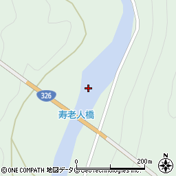 寿老人橋周辺の地図