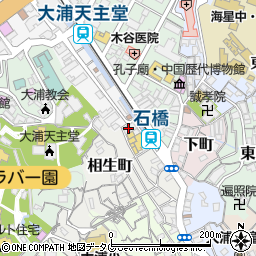 ドレミ薬品大浦店周辺の地図