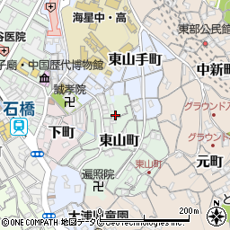 長崎県長崎市東山町8周辺の地図