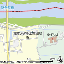 株式会社中九州金属工業周辺の地図