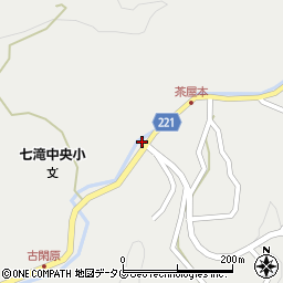 熊本県上益城郡御船町上野1536周辺の地図