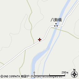 熊本県上益城郡御船町上野2362周辺の地図