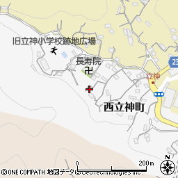 長崎県長崎市西立神町7-3周辺の地図