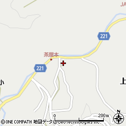 熊本県上益城郡御船町上野2216周辺の地図