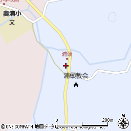 長崎県五島市平蔵町2462周辺の地図