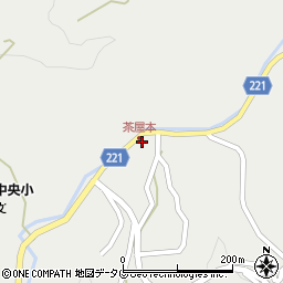 熊本県上益城郡御船町上野1575周辺の地図