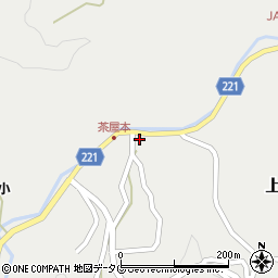 熊本県上益城郡御船町上野2215周辺の地図