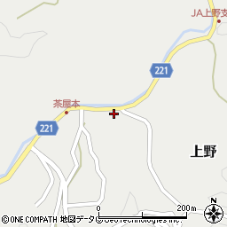 熊本県上益城郡御船町上野1656周辺の地図