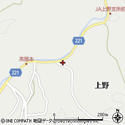 熊本県上益城郡御船町上野2220周辺の地図