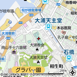 ＡＮＡクラウンプラザホテル長崎グラバーヒル周辺の地図