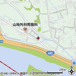 熊本県上益城郡嘉島町上島2487周辺の地図