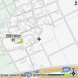 熊本県上益城郡嘉島町上六嘉829-3周辺の地図