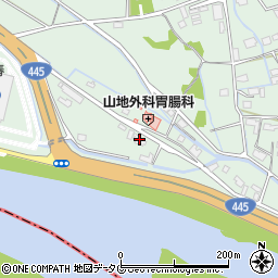 熊本県上益城郡嘉島町上島2477周辺の地図