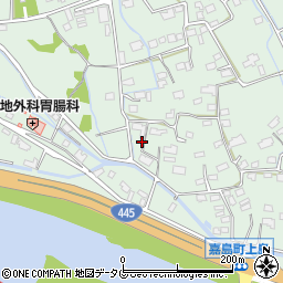 熊本県上益城郡嘉島町上島1370周辺の地図