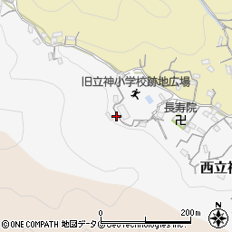 長崎県長崎市西立神町12-11周辺の地図