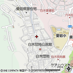 長崎県長崎市八つ尾町周辺の地図