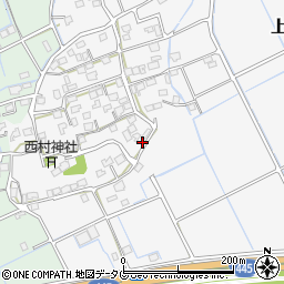 熊本県上益城郡嘉島町上六嘉872周辺の地図