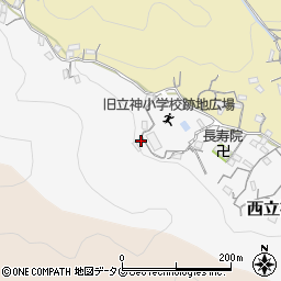 長崎県長崎市西立神町12-10周辺の地図