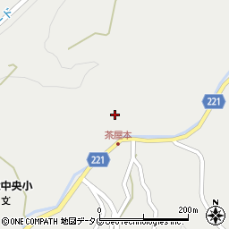 熊本県上益城郡御船町上野1539周辺の地図