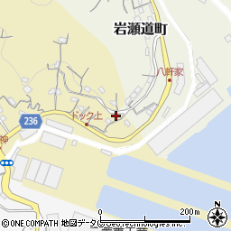 長崎県長崎市東立神町2-6周辺の地図