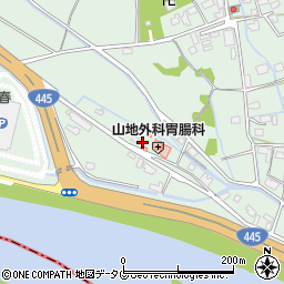 熊本県上益城郡嘉島町上島2496周辺の地図