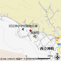 長崎県長崎市西立神町11-19周辺の地図