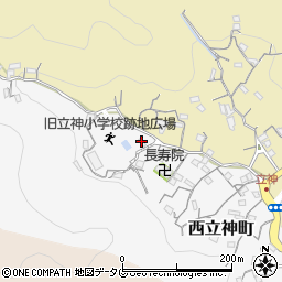 長崎県長崎市西立神町11-20周辺の地図