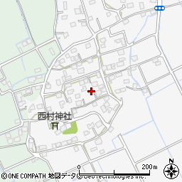 熊本県上益城郡嘉島町上六嘉988-3周辺の地図