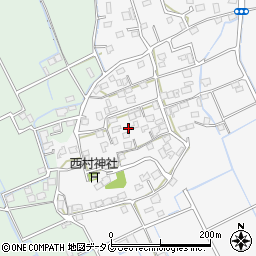 熊本県上益城郡嘉島町上六嘉982周辺の地図