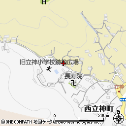 長崎県長崎市東立神町23-12周辺の地図